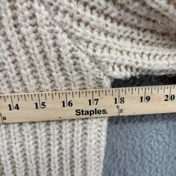 Meshki Cream Off-the-Shoulder Knit Sweater - Picture 6 of 12